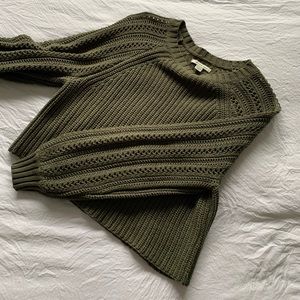 AMERICAN EAGLE Cropped Pullover Knitted Sweater